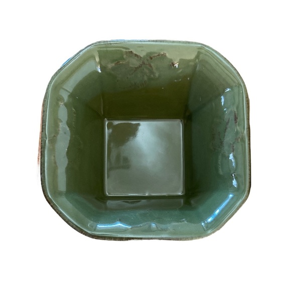 Vintage Stoneware 4 Piece Condiment Tray - Picture 8 of 12